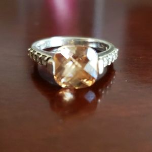 Sterling Silver Cubic Zirconia Ring